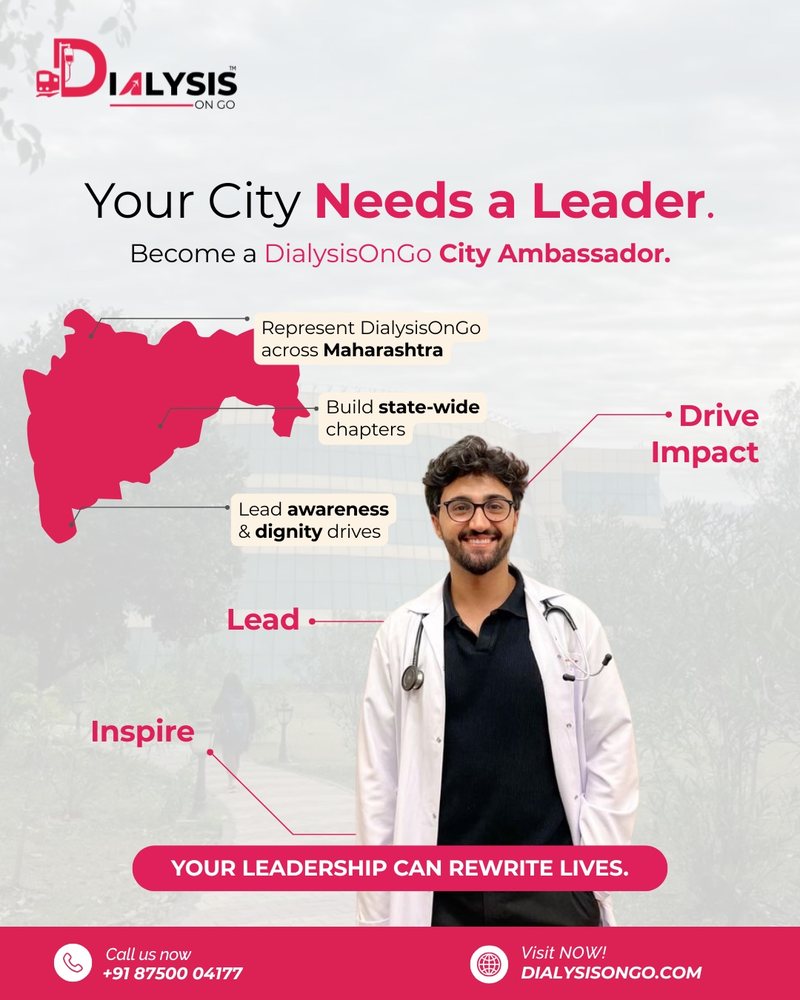 Your City Needs a Leader — Become a DialysisOnGo City Ambassador